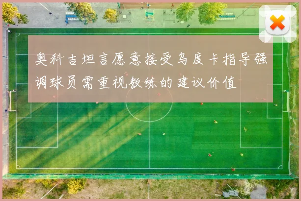 奥科吉坦言愿意接受乌度卡指导强调球员需重视教练的建议价值
